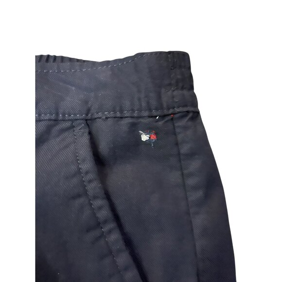 Tommy Hilfiger Belted Shorts Womens L NEW Dark Blue - Picture 8 of 13